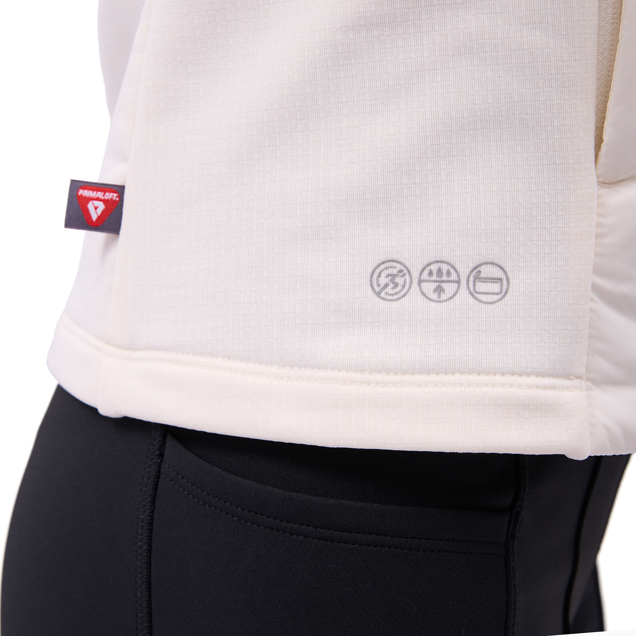 AMMV022-3 Жилет Jogging бежевый